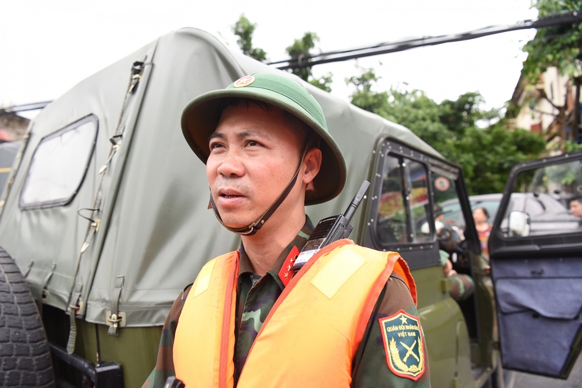 Trung tá Ngô Anh Quyến, Phó Chủ nhiệm chính trị Lữ đoàn Công binh 575, Quân Khu 1