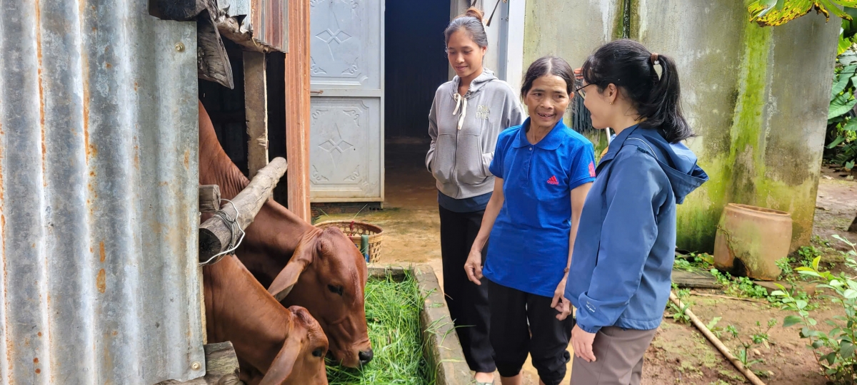 Đơ̆ng tơdrong tơgŭm jang sa ‘noh jĭ 1 pôm rơmo yŏng, yă H'Sắk (ao dreng) chhôk hơiă yua kơ hlôi đei dơ̆ng 1 pôm rơmo kon