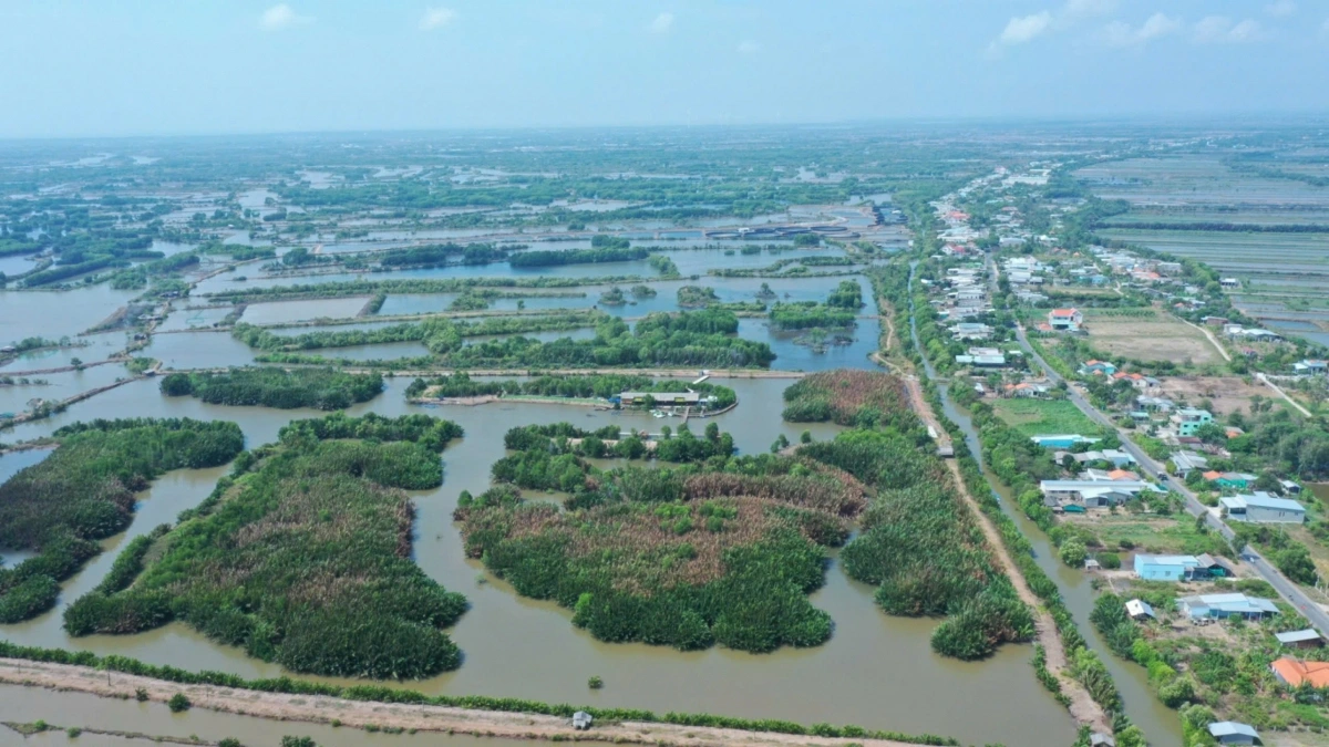 Mbaok meta bhum palei pala 3 huyen tapen tasik di tinh Ben Tre daok salih bahrau.