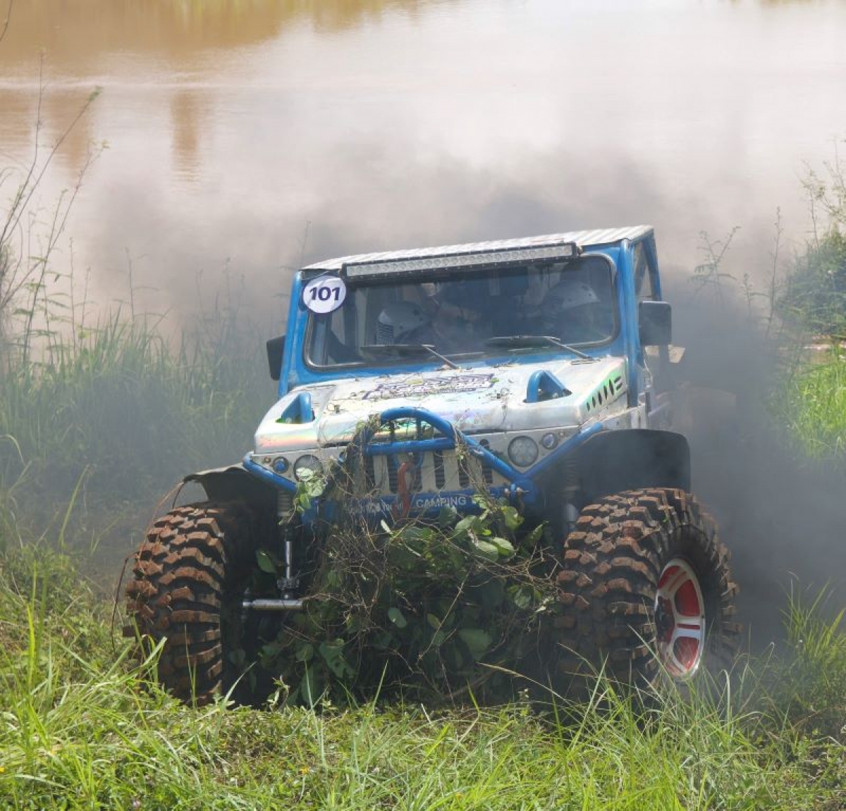 Đường thi không dễ dàng dù là với những vận động viên chuyên nghiệp
trong nước và quốc tế.