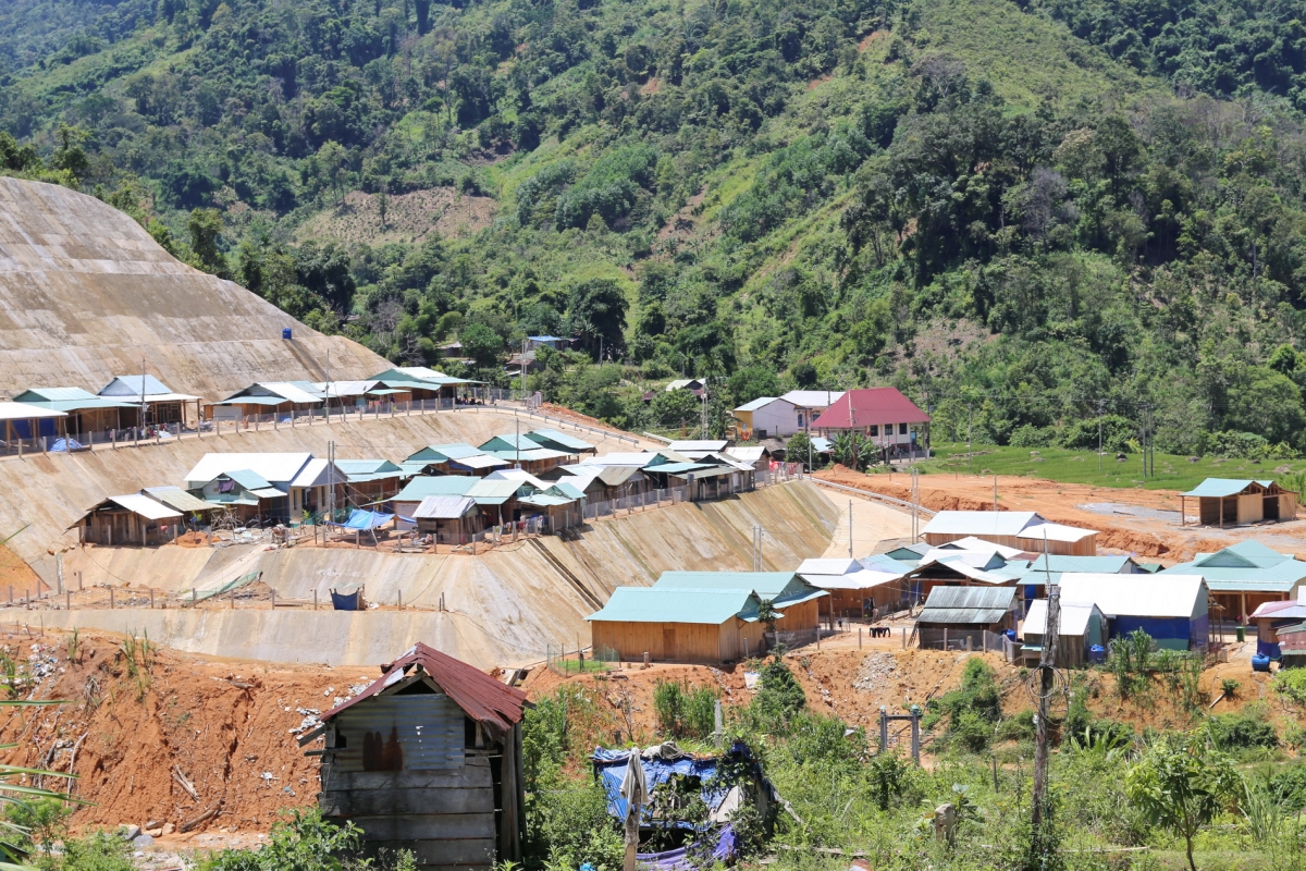 Nhiều khu tái định cư giúp người dân miền núi Quảng Nam ổn định cuộc sống.
Ảnh: Long Phi/VOV Miền Trung