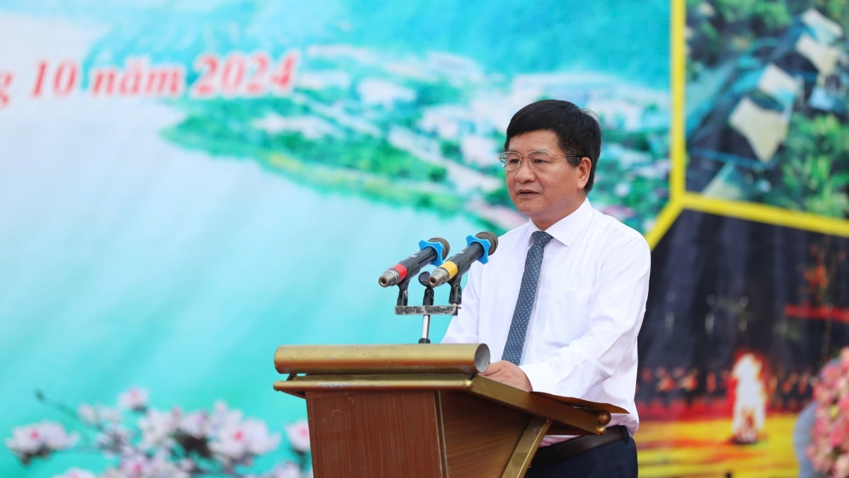 Ông Lê Thành Đô, Chủ tịch UBND tỉnh Điện Biên nhấn mạnh, Du lịch mùa nước nổi sông Đà sẽ là bước đột phá về du lịch cho thị xã nhỏ nhất Việt Nam.