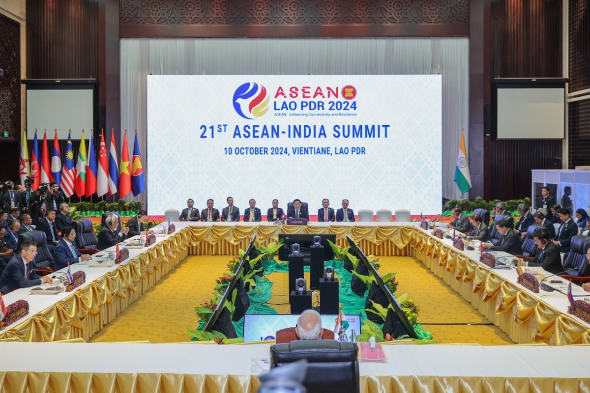 
Thủ tướng Phạm Minh Chính năm Hop akŏm Kơpal ASEAN-Ấn Độ