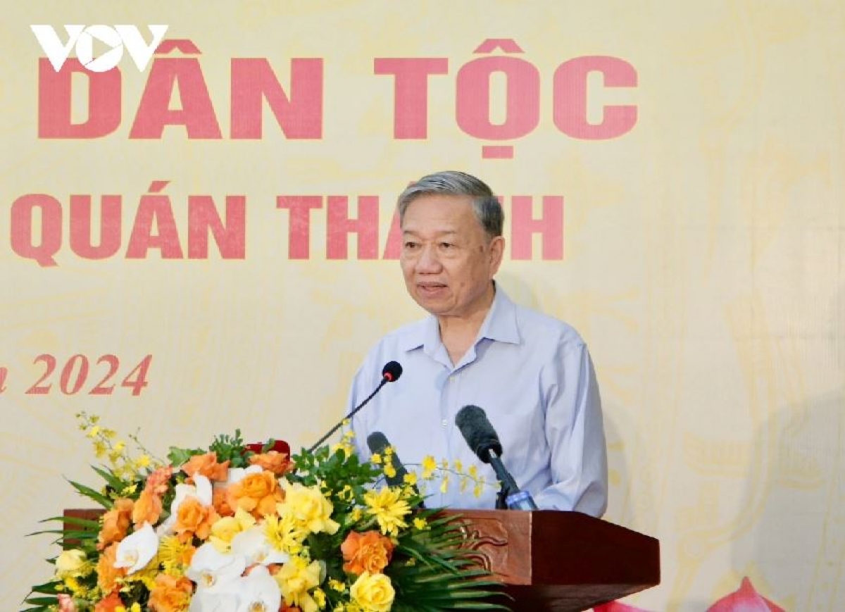 Pôa Tô Lâm, Kăn xiâm pơkuâ hnê ngăn Đảng tơbleăng a Hâi hôp kân tơrŭm môi tuăn tâi tâng hdroâng mơngế