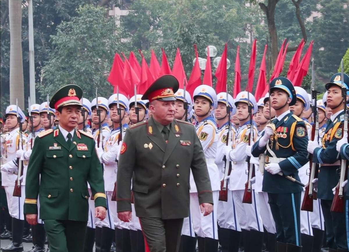 Pôa Phan Văn Giang, Ngế xiâm pơkuâ ngăn lêng prếi Ngế xiâm pơkuâ ngăn lêng Belarus séa ngăn Đô̆i ki xêt  Khu lêng Việt Nam a leh tơdah