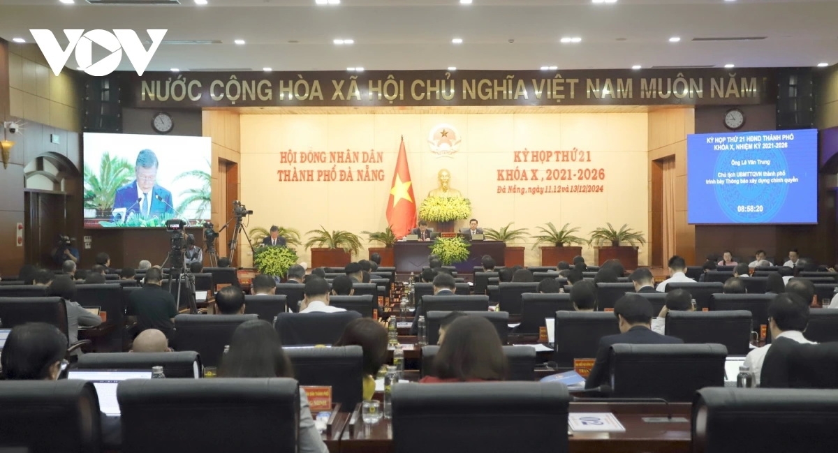 Khai mạc kỳ họp cuối năm 2024 HĐND Đà Nẵng