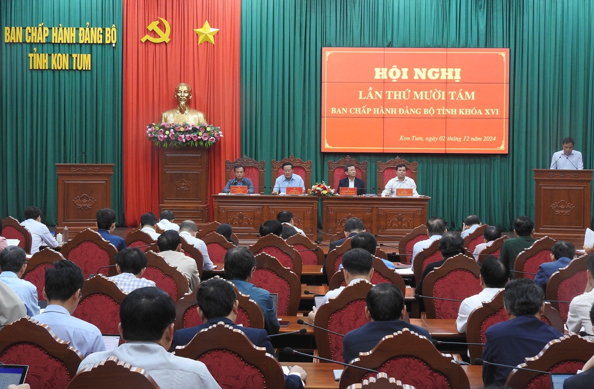 Tâm nchră tâl 18, Ban Chấp hành Đảng bộ n'gor Kon Tum khoá XVI