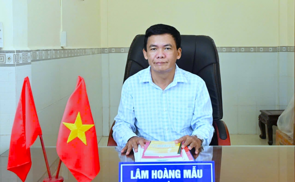 Ông Lâm Hoàng Mẫu, Trưởng Ban Dân tộc tỉnh Sóc Trăng