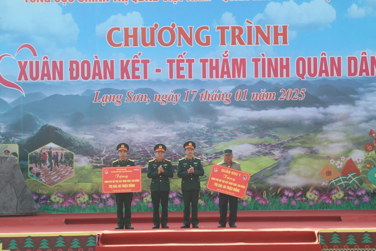 Chương trình “Xuân đoàn kết - Tết thắm tình quân dân” mang tính nhân văn và ý nghĩa chính trị xã hội sâu sắc.