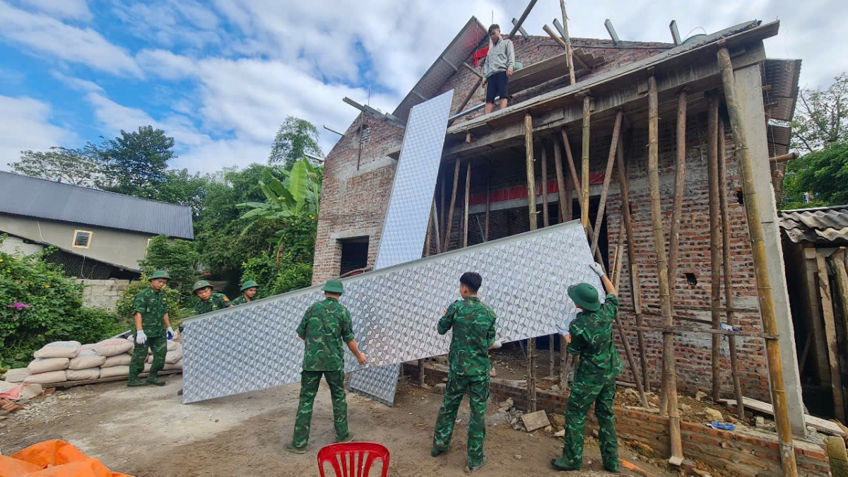 Xã Bảo Lâm nhờ có sự giúp sức của bộ đội biên phòng mà đã về đích nông thôn mới