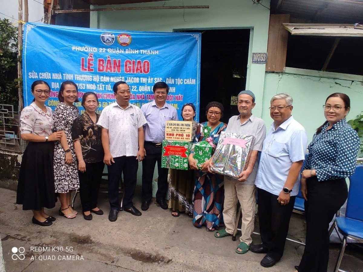 Alin sang daok ka urang bangsa Cam di quận Bình Thạnh