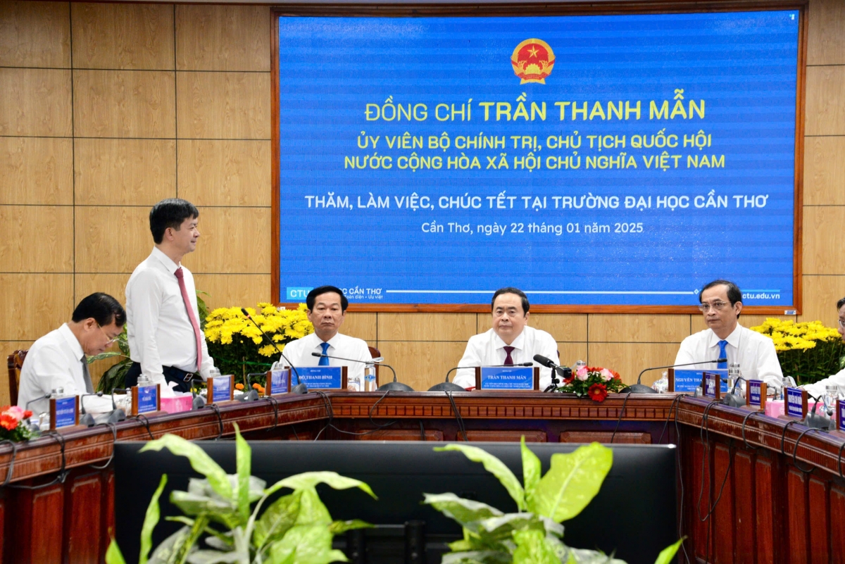 Pôa Trần Thanh Mẫn, Kăn xiâm hnê ngăn Kuô̆k hô̆i lăm pôu rơkâu Têt a Hngêi trung Đại học Cần Thơ