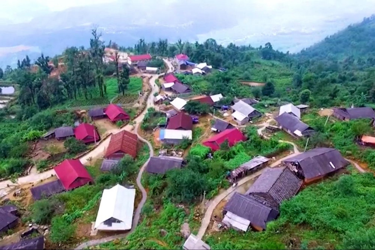Sắc xuân đang về trên bản làng du lịch cộng đồng Sì Thâu Chải.
Ảnh: Khắc Kiên/VOV Tây Bắc