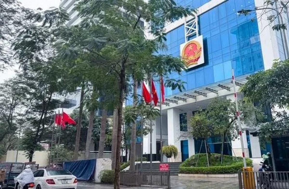 Trụ sở Bộ Dân tộc và Tôn giáo tại số 349 đường Đội Cấn, quận Ba Đình, Hà Nội (Ảnh: Hữu Thắng).