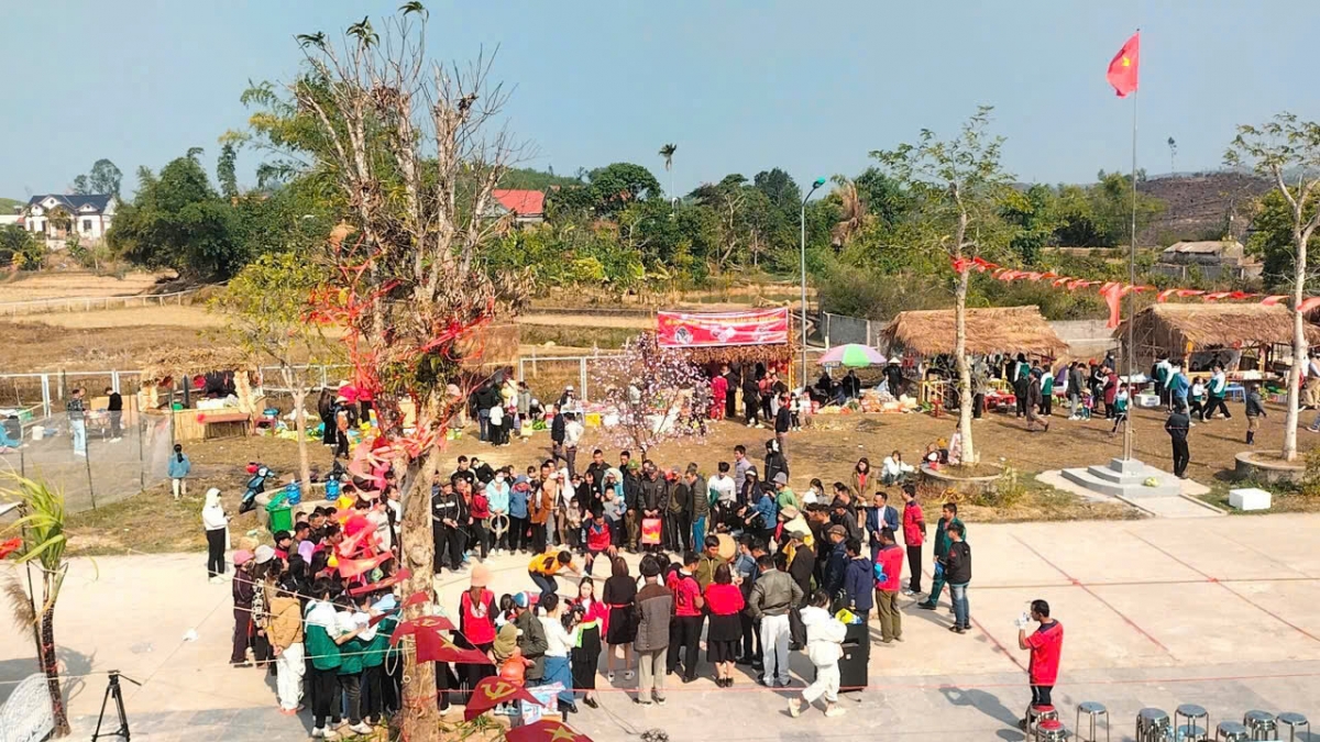Sau khi đi vào hoạt động, làng văn hóa Sán Dìu đã trở thành không gian sinh hoạt cộng đồng của người dân xã Bình Dân