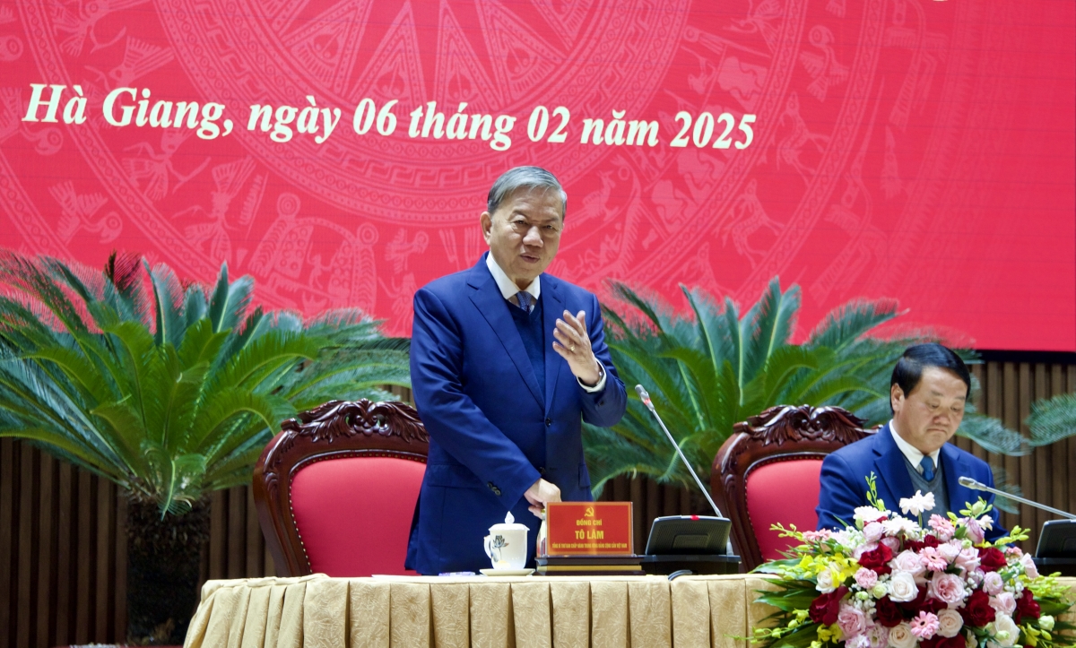 Pôa Tô Lâm, Kăn xiâm pơkuâ hnê ngăn cheăng Đảng pơkuâ rôh pêi cheăng ƀă kong pơlê Hà Giang