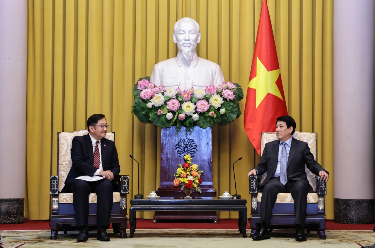 
Kơdră teh đak Lương Cường sơng Bơngai tang măt ăn dôm teh đak ASEAN păng Timor-Leste tơ̆ Việt Nam