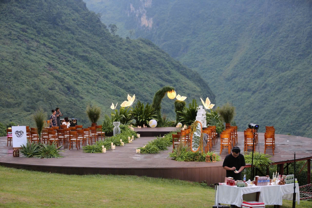 Khu vui chơi giải trí ở làng Mông village. Ảnh: Làng Mông village cung cấp.