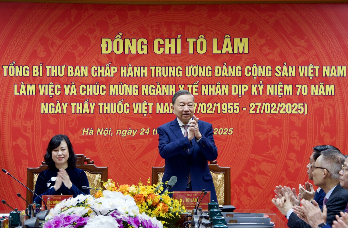  Tổng Ƀí thư ồng Tô Lâm đơng lam dơ̆ lơh broă