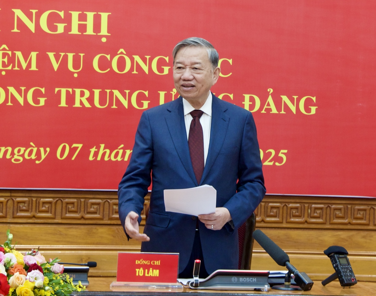 Pôa Tô Lâm, Kăn xiâm pơkuâ hnê ngăn tơpui pơcháu hnoăng cheăng pơcháu ăm pôa Lê Hoài Trung, Kăn ƀơrô pơkuâ ngăn ‘na cheăng Đảng