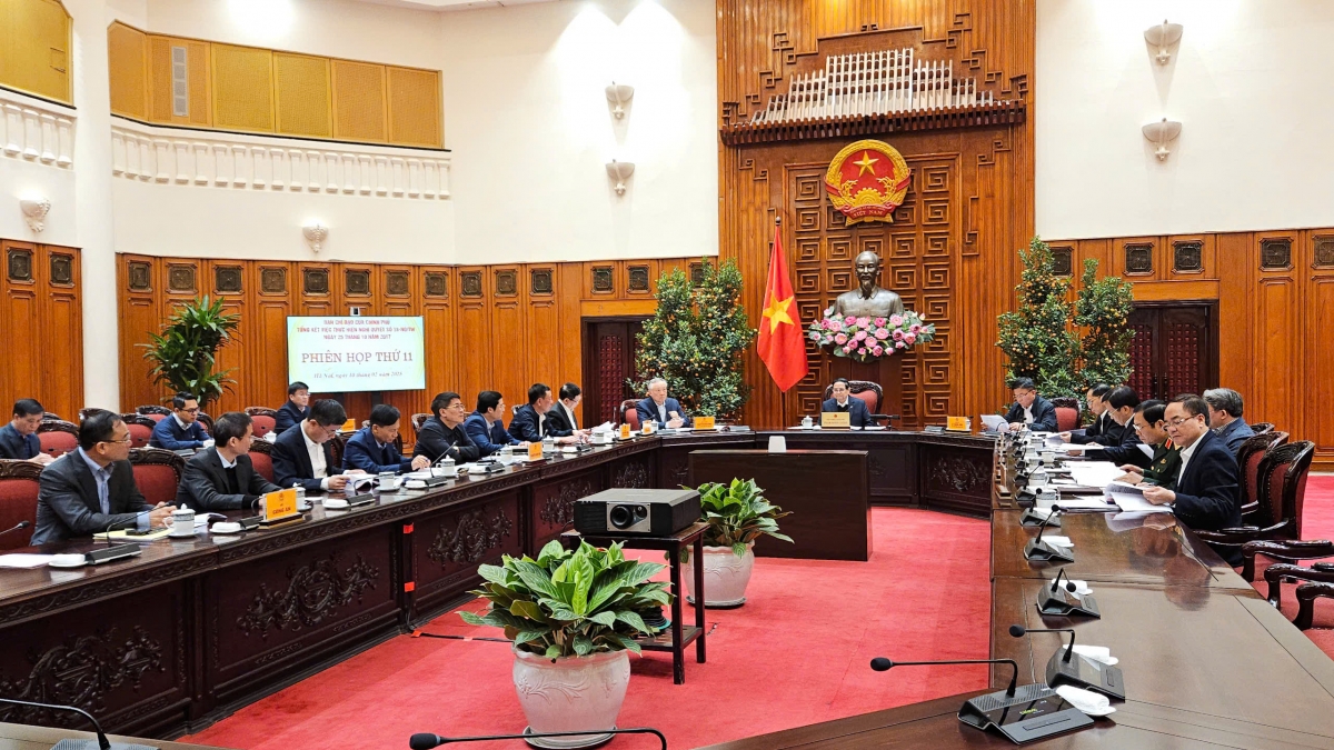 Thủ tướng Phạm Minh Chính pơgơ̆r ‘Măng hop akŏm