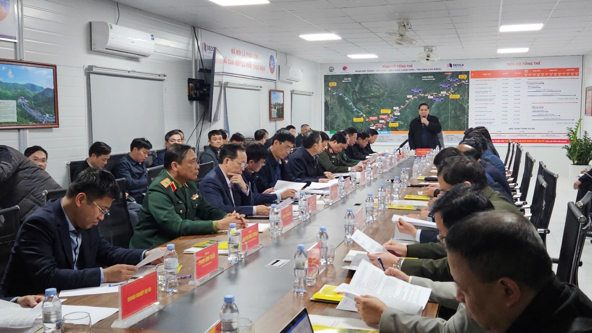 Thủ tướng Phạm Minh Chính ntĭm đă ntrôl ngăch 2 trong têh  tơm ta Lạng Sơn n’hanh Cao Bằng