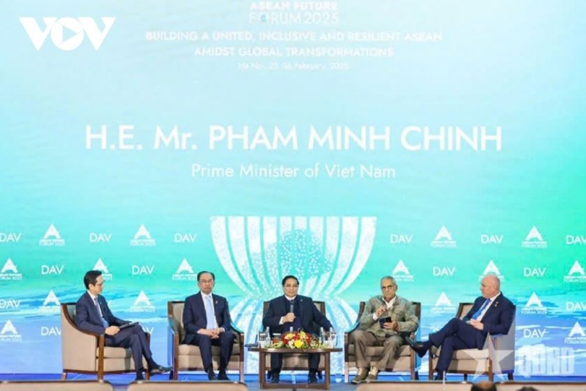 Thủ tướng Phạm Minh Chính ndrel ăp kruanh gưl têh râng rơh rgum hop lam lĕ rngôch nău tâm boh let năp tay ASEAN 2025