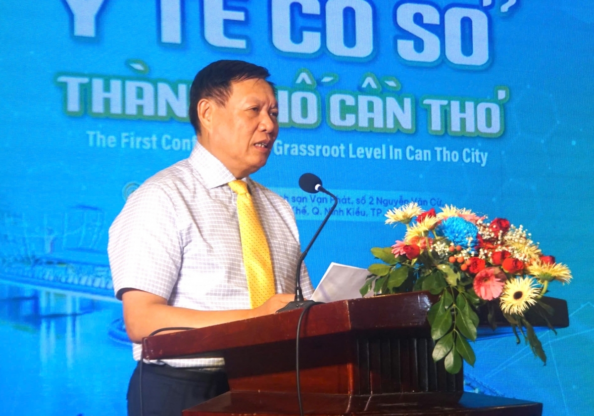 Ông Đỗ Xuân Tuyên, Thứ trưởng Bộ Y tế đề nghị Cần Thơ khẩn trương triển khai thực hiện thống nhất mô hình tổ chức, quản lý đối với trung tâm y tế cấp huyện do UBND cấp huyện quản lý toàn diện trước ngày 01/7/2025