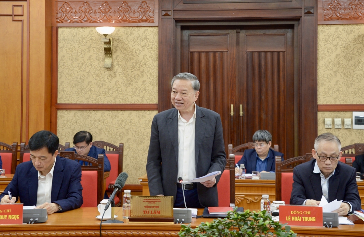 Pôa Tô Lâm, Kăn xiâm pơkuâ hnê ngăn Đảng tối tơbleăng hnê mơhno a rôh pêi cheăng