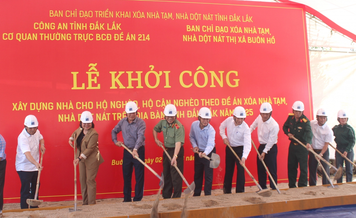 Amăng thun 2025 anai, tơring čar Dak Lak pok pơhai akŏ bruă ruh pơkra glăi sang dŏ jang jai, sang tơ̆i rơ̆i