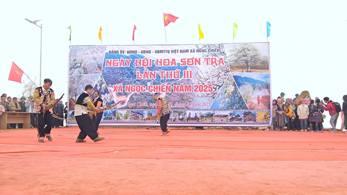 Ngày hội hoa sơn tra vừa được tổ chức những ngày giữa tháng 3