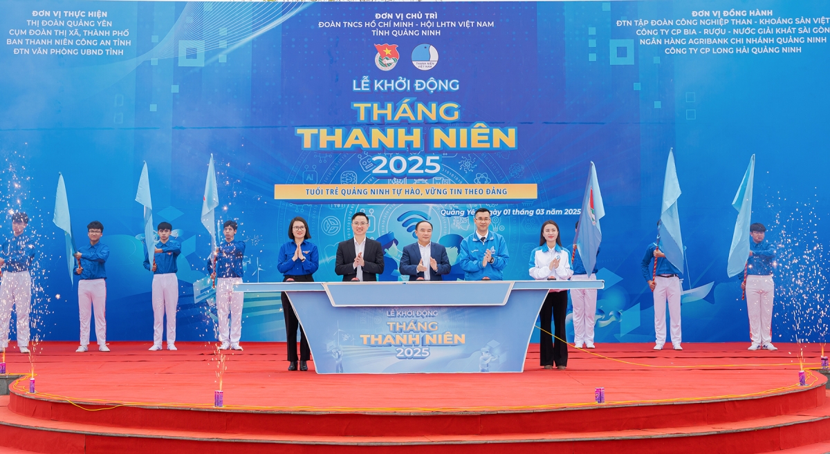 Tháng Thanh niên năm 2025 tại Quảng Ninh sôi nổi các hoạt động, ngày cao điểm xuyên suốt.
Ảnh: Trường Giang/VOV Đông Bắc