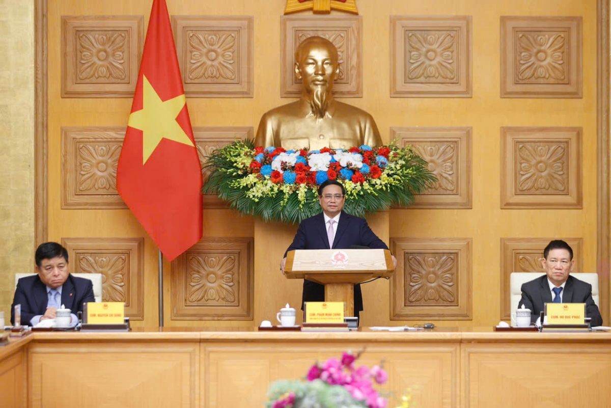 Thủ tướng Phạm Minh Chính ntoh ngơi ta nar rgum nchră
 