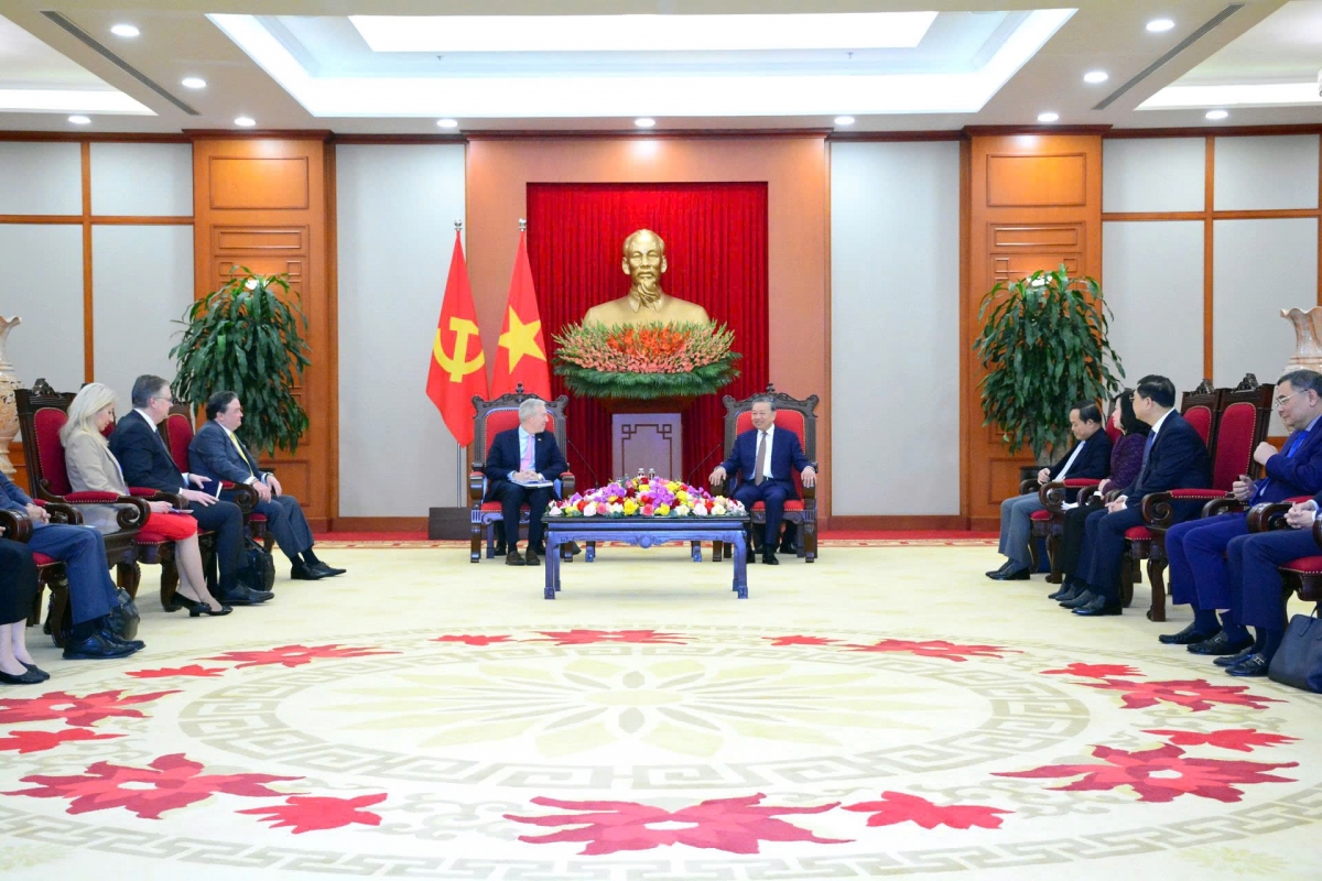 
Tổng Bí thư Tô Lâm sơng Khul tĕch mơdro kơ Grŭp pơgơ̆r tĕch mơdro xa Mi - ASEAN