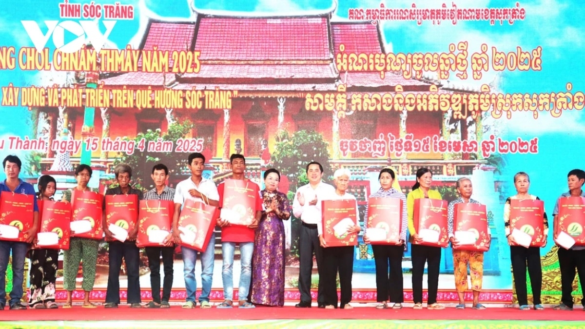 Tỉnh Sóc Trăng tổ chức mừng Tết Chôl Chnăm Thmây 2025