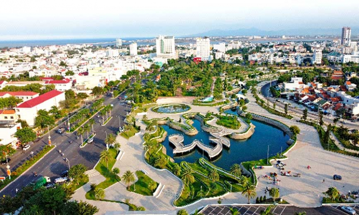 Thành phố Tuy Hoa, tỉnh Phú Yên đang đổi mới từng ngày - ảnh báo Phú Yên