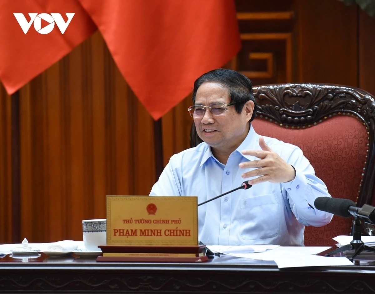 Thủ tướng Phạm Minh Chính phát biểu tại phiên họp