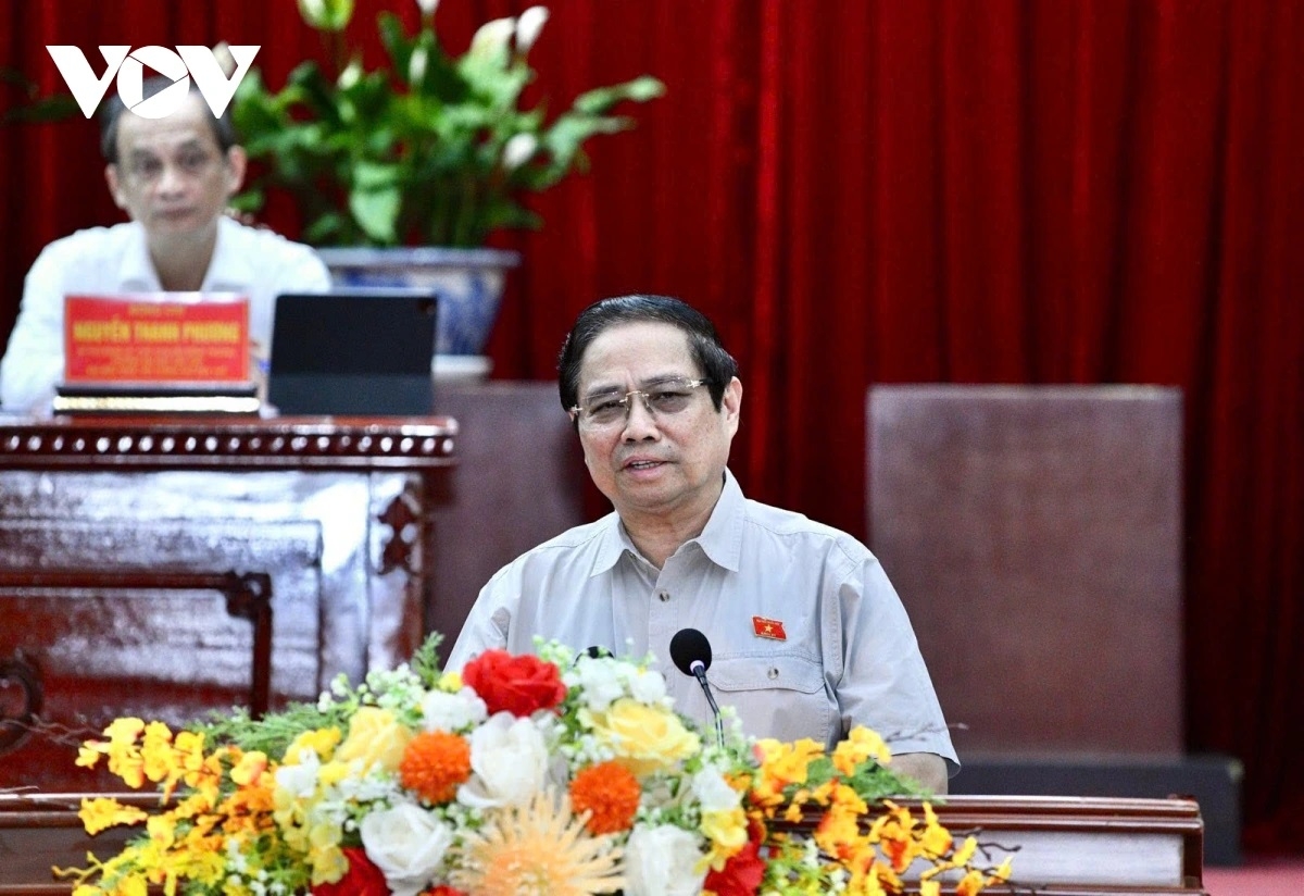 Thủ tướng Phạm Minh Chính phát biểu
