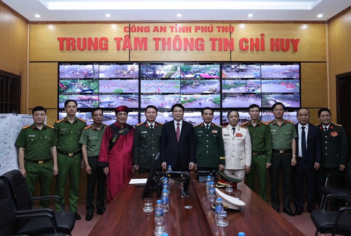 Kơdră teh đak Lương Cường năm ngôi tơ̆ Hơnih pơgơ̆r kơđông kŏng an dêh char Phú Thọ