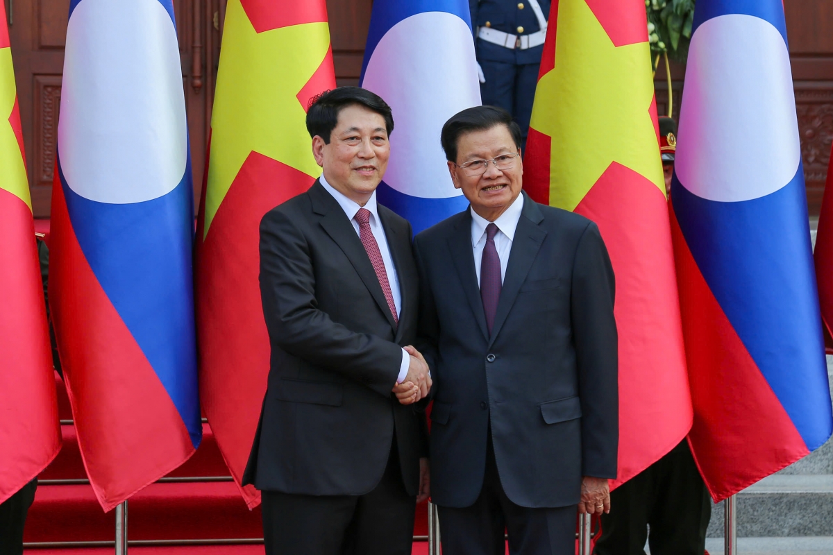 Kruanh dak Lương Cường rgum nchră đah Tổng Bí thư, Kruanh dak Lào