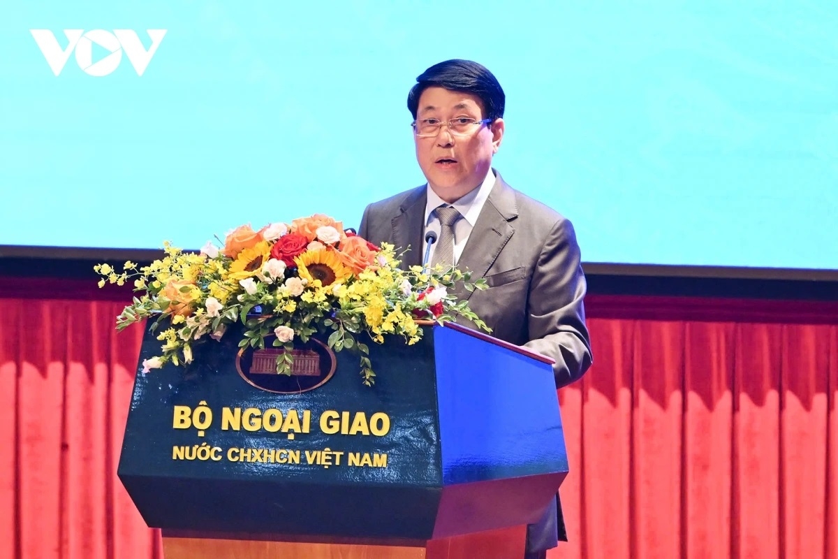 Chủ tịch nước Lương Cường phát biểu chỉ đạo tại Hội thảo khoa học quốc tế