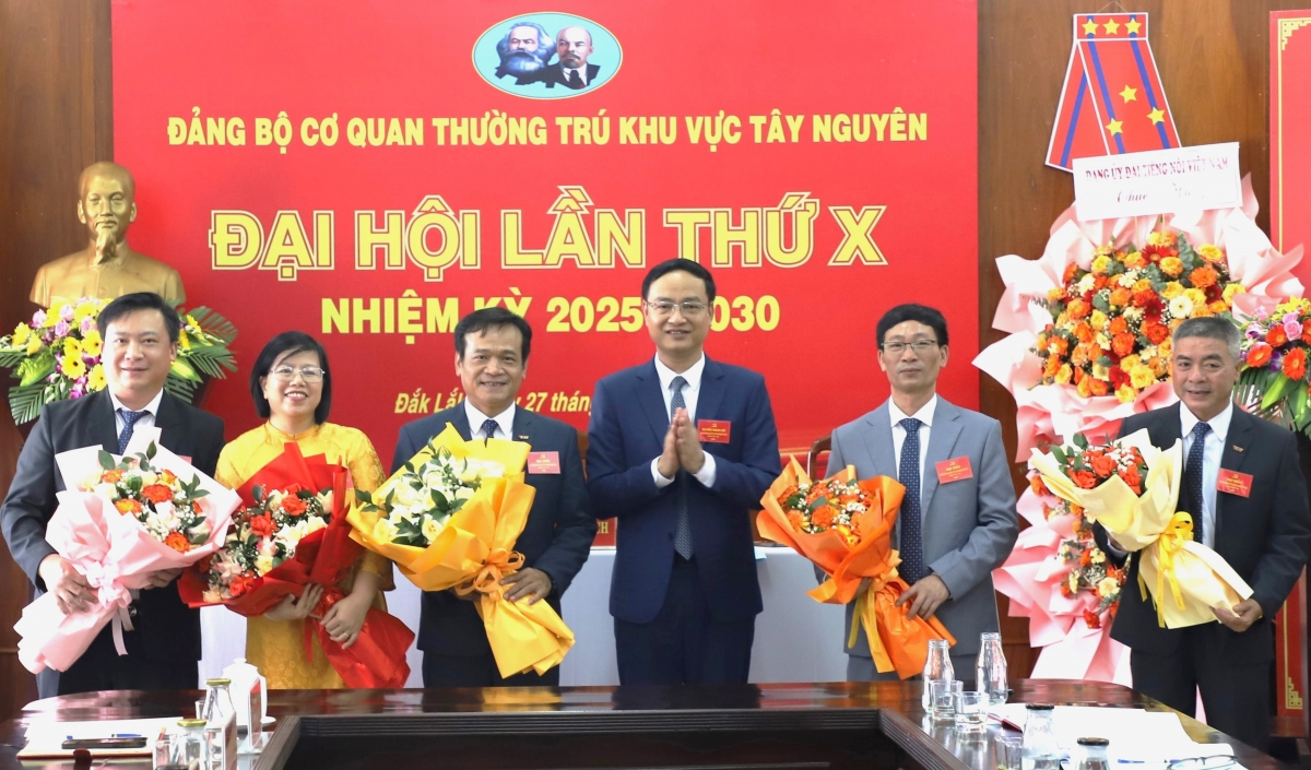 BCH Đảng bộ VOV Tây Nguyên năm kan 2025-20230
 