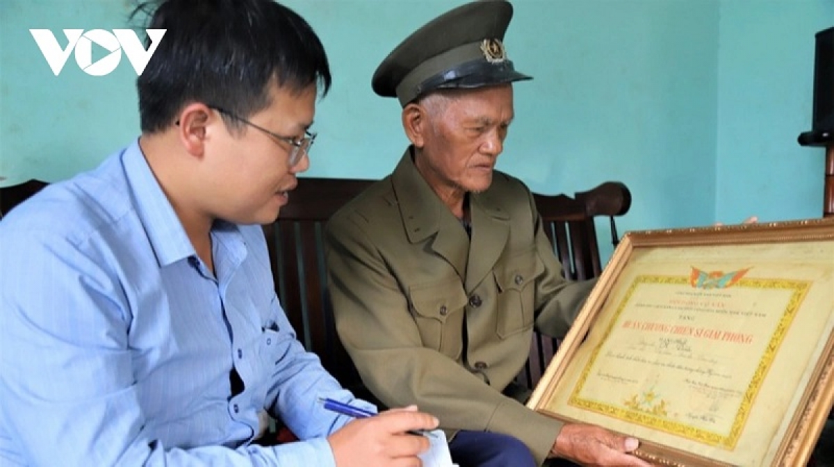 Ong K’Dĩnh, bangsa K’ho, daok di xa Lộc Nam, huyen Bảo Lâm