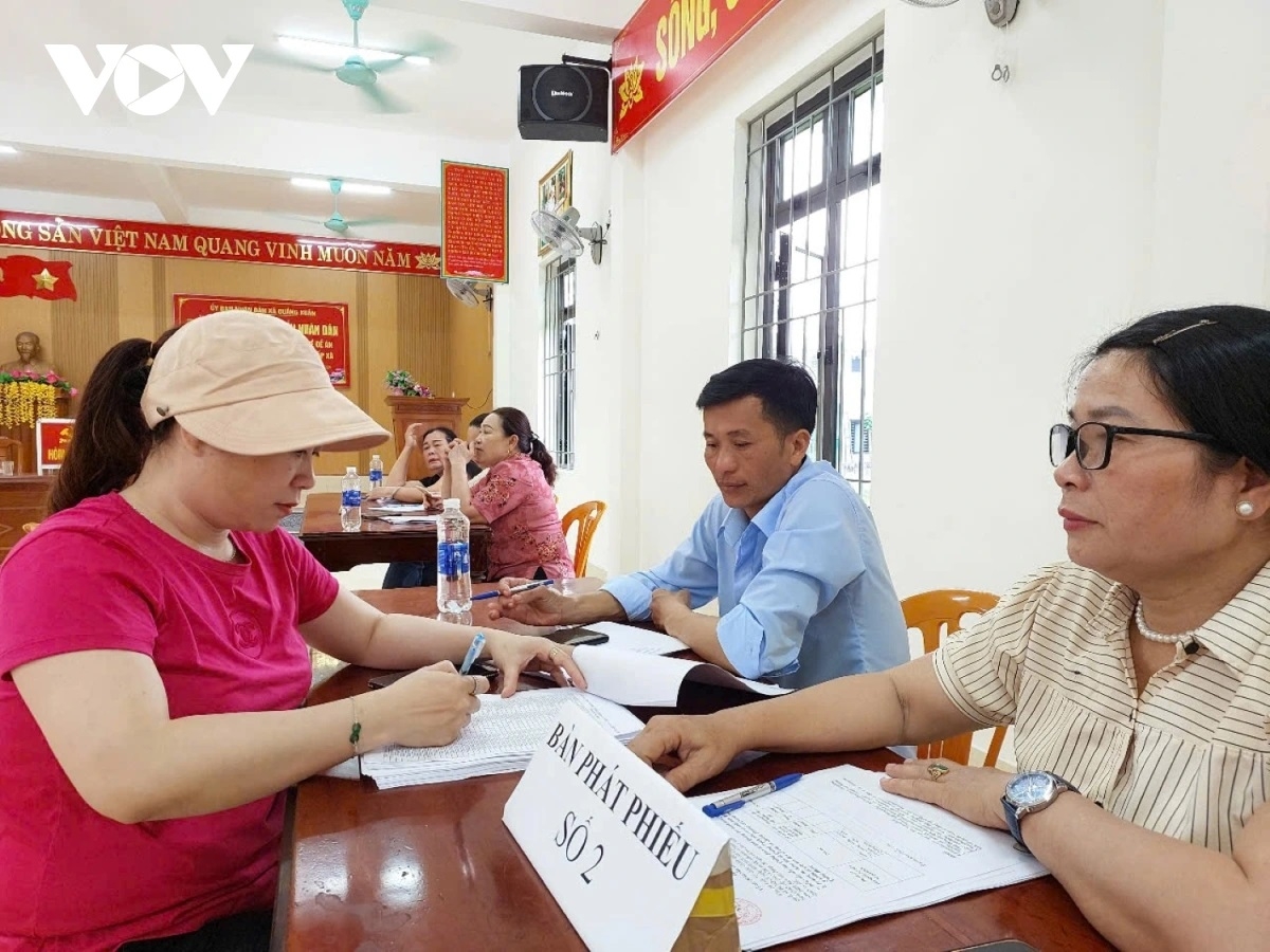 Tỉnh Quảng Bình tổ chức lấy ý kiến cử tri về Đề án sắp xếp đơn vị hành chính các cấp