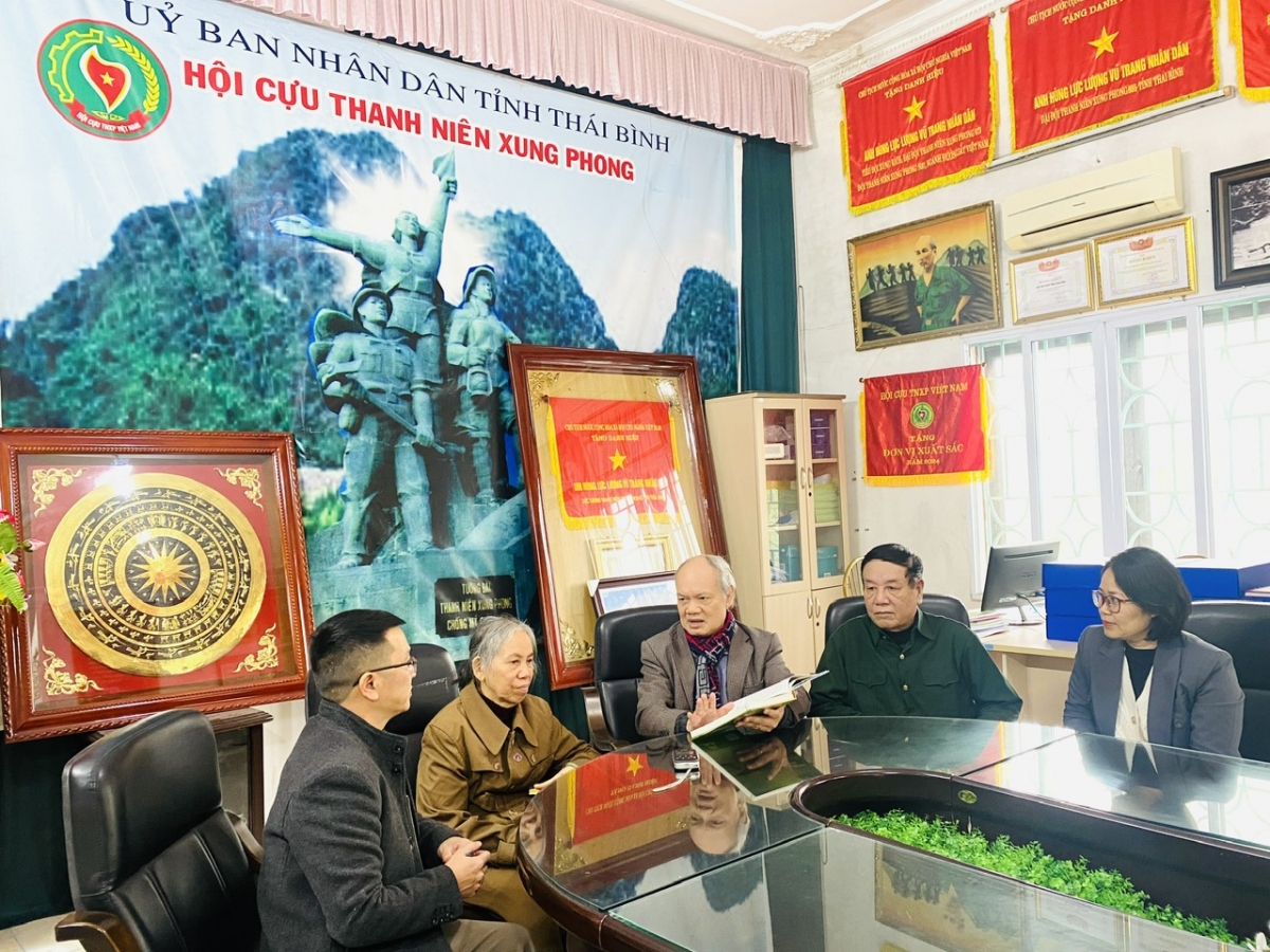 Một số cựu thanh niên xung phong tỉnh Thái Bình chia sẻ với PV VOV về những trận chiến đấu oanh liệt trong kháng chiến chống Mỹ cứu nước