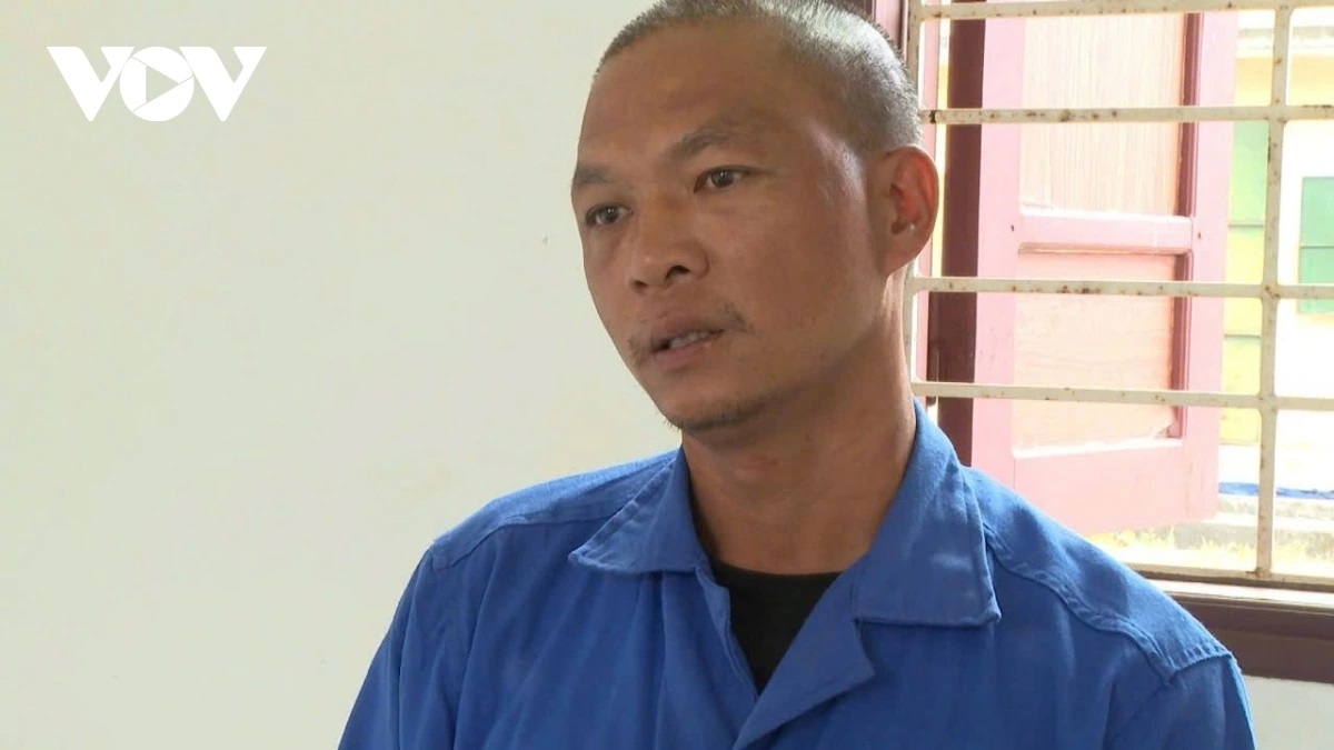 Đối tượng Hồ Văn Phương Tâm bị công an tạm giữ để điều tra