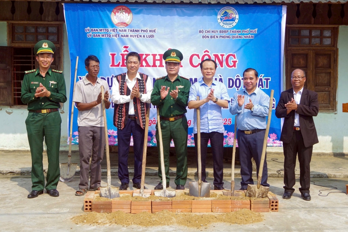 TP Huế phấn đấu hoàn thành mục tiêu xóa nhà tạm, nhà dột nát trước ngày 30/7/2025. Ảnh: N.Q.