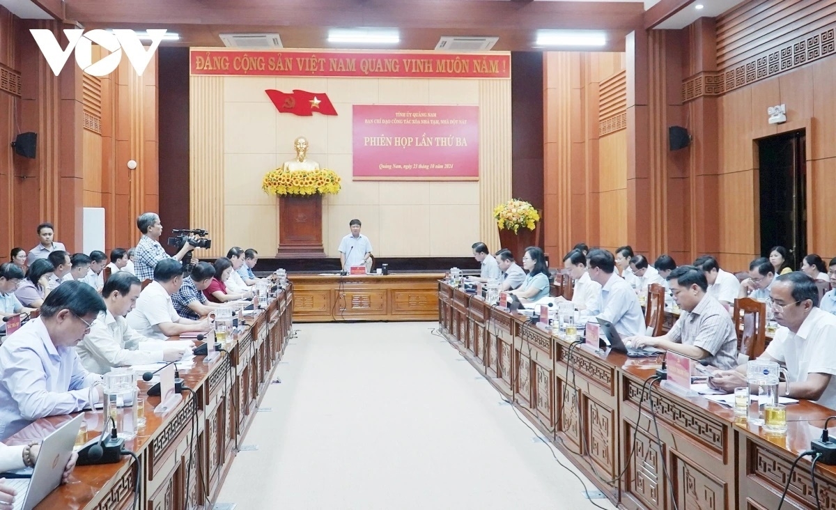 Tỉnh Quảng Nam phấn đấu hoàn thành xóa nhà tạm trong tháng 10/2025