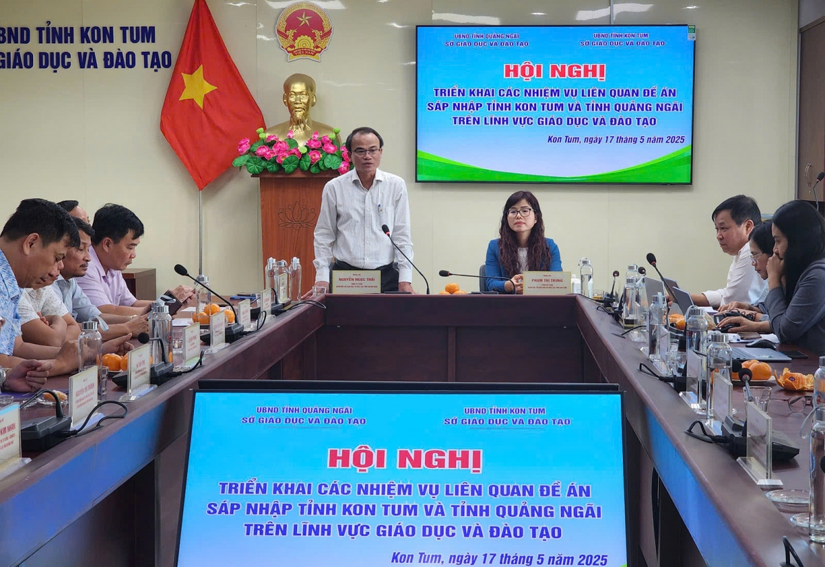Sở Giáo dục n’hanh Đào tạo n’gor Quảng Ngãi n’hanh Kon Tum nchră nău n’glăp 2 sở