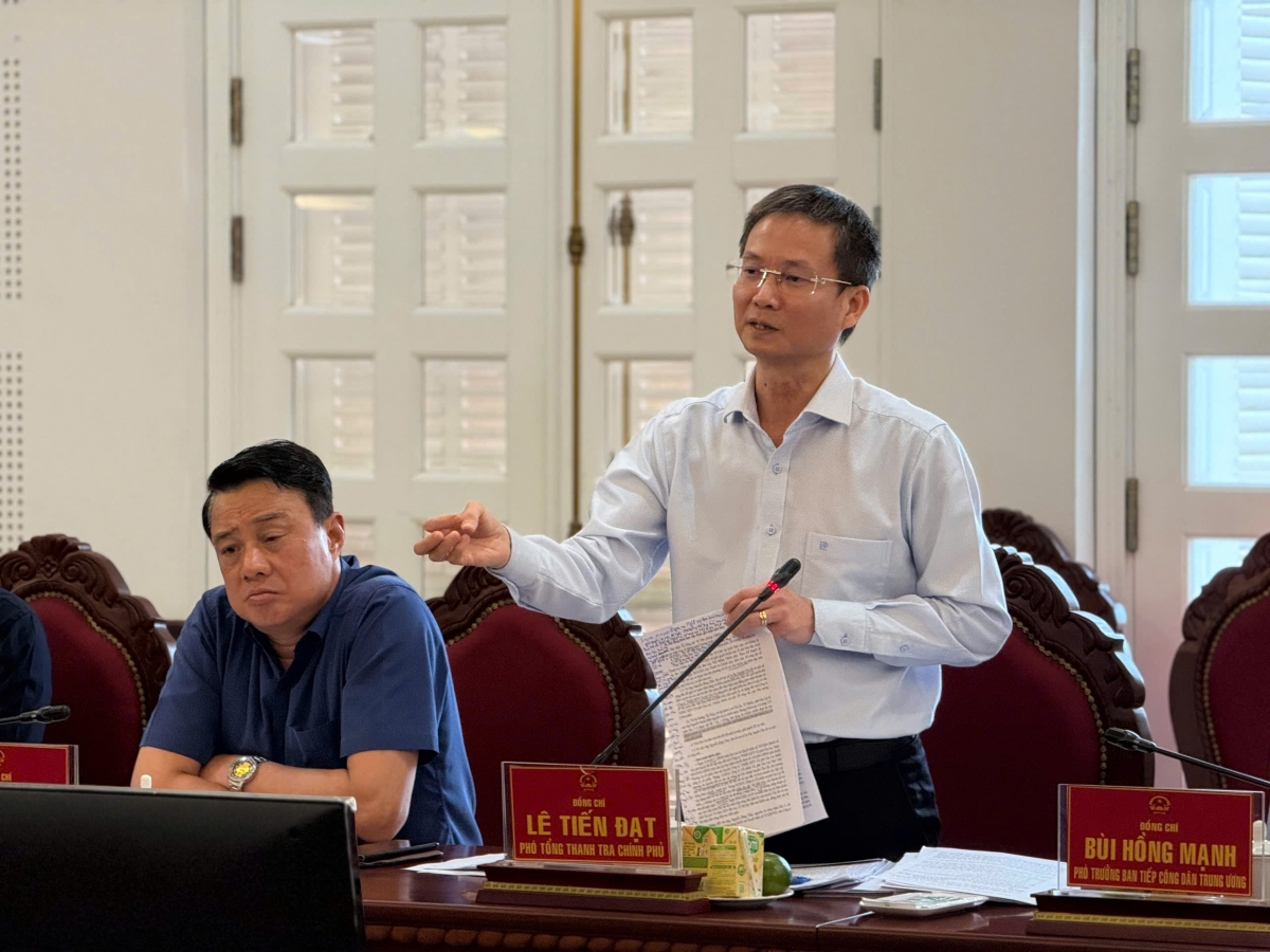 Groi Tổng Thanh tra Chính Phủ Lê Tiến Đạt lah ta rơh pah kan